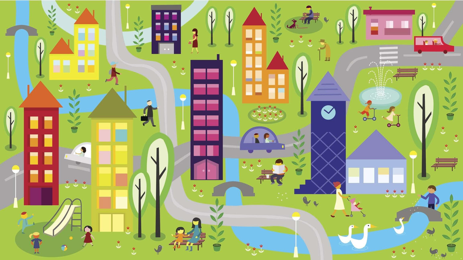 city illustrations