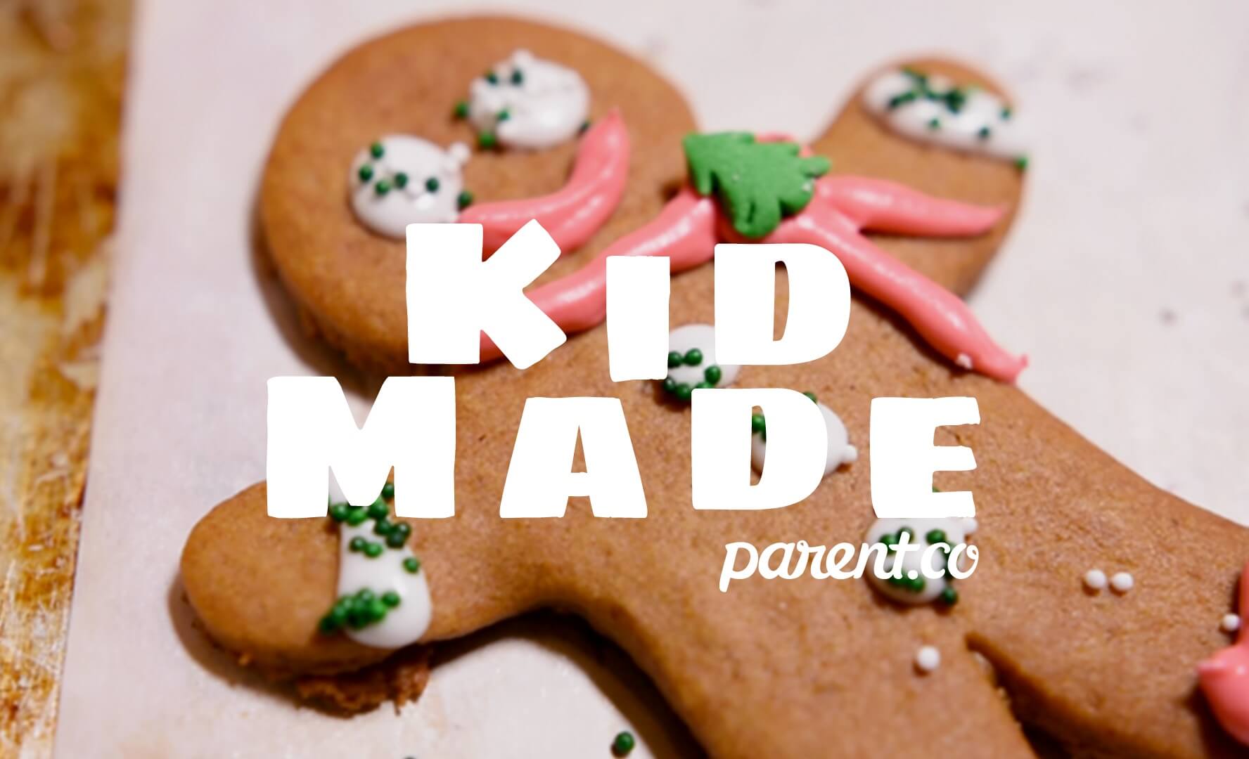 Ginger bread kid made