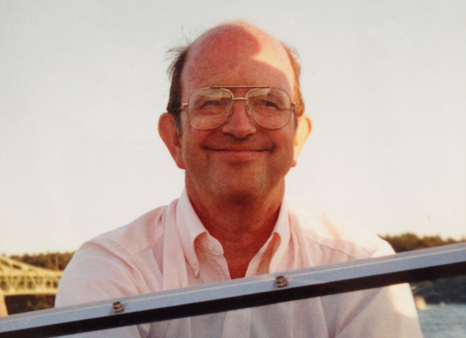 middle aged man smiling