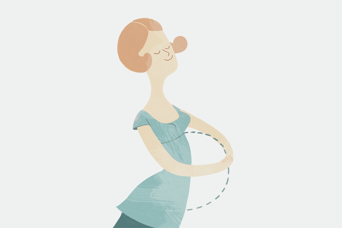 expectant mother illustrations