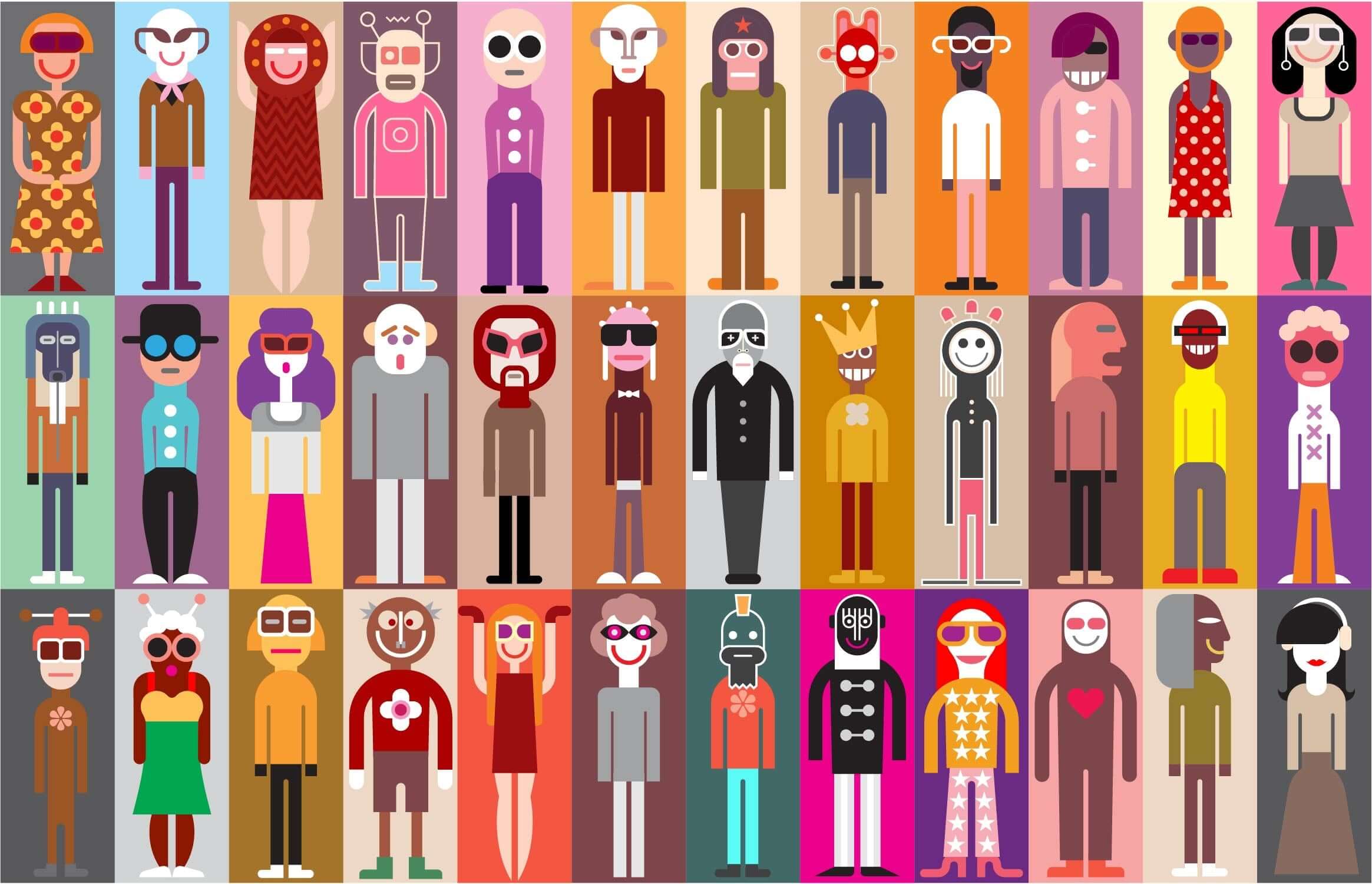 standing stock illustrations