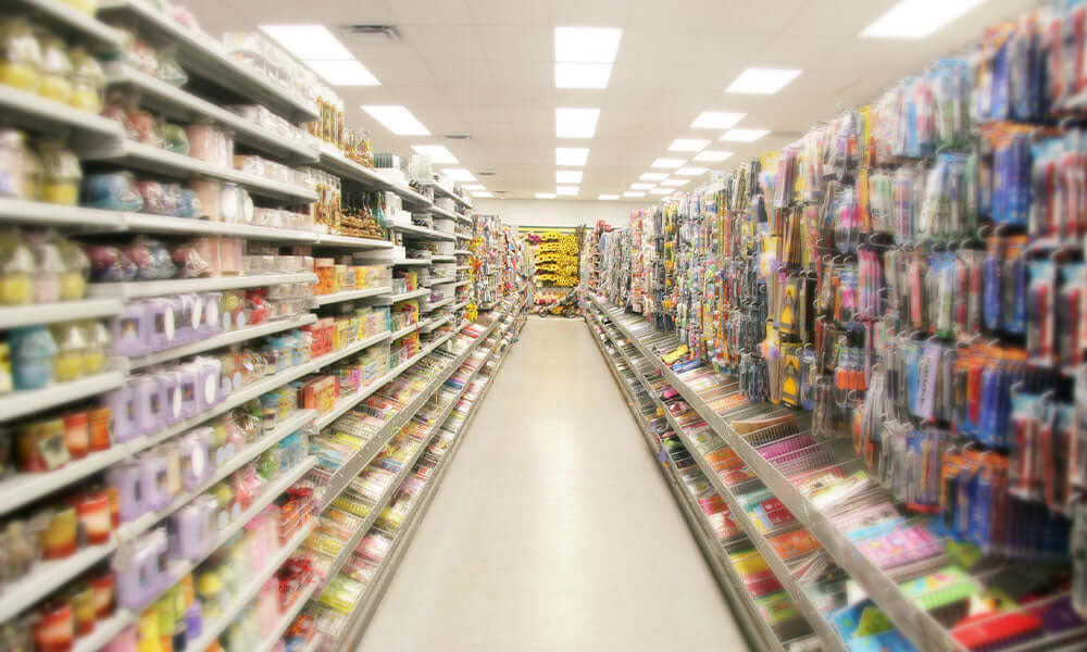 store aisles