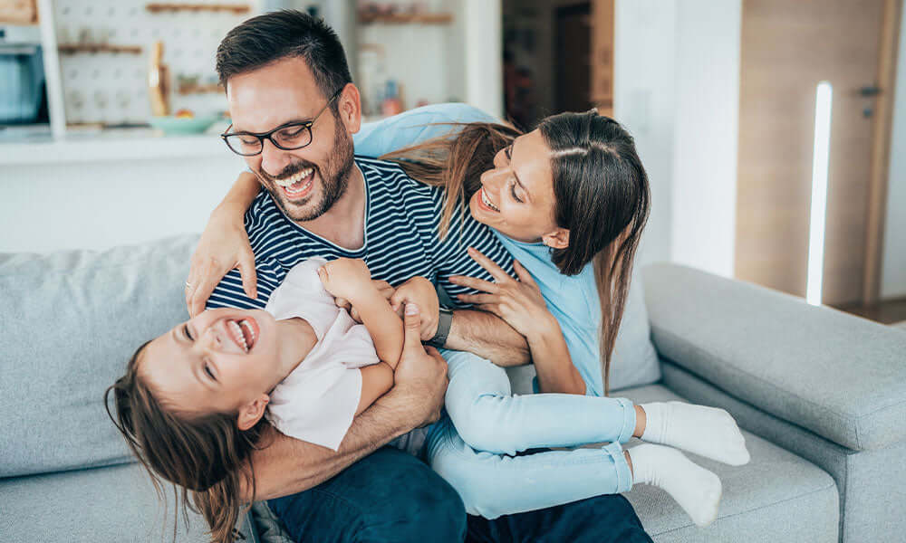 parents with child