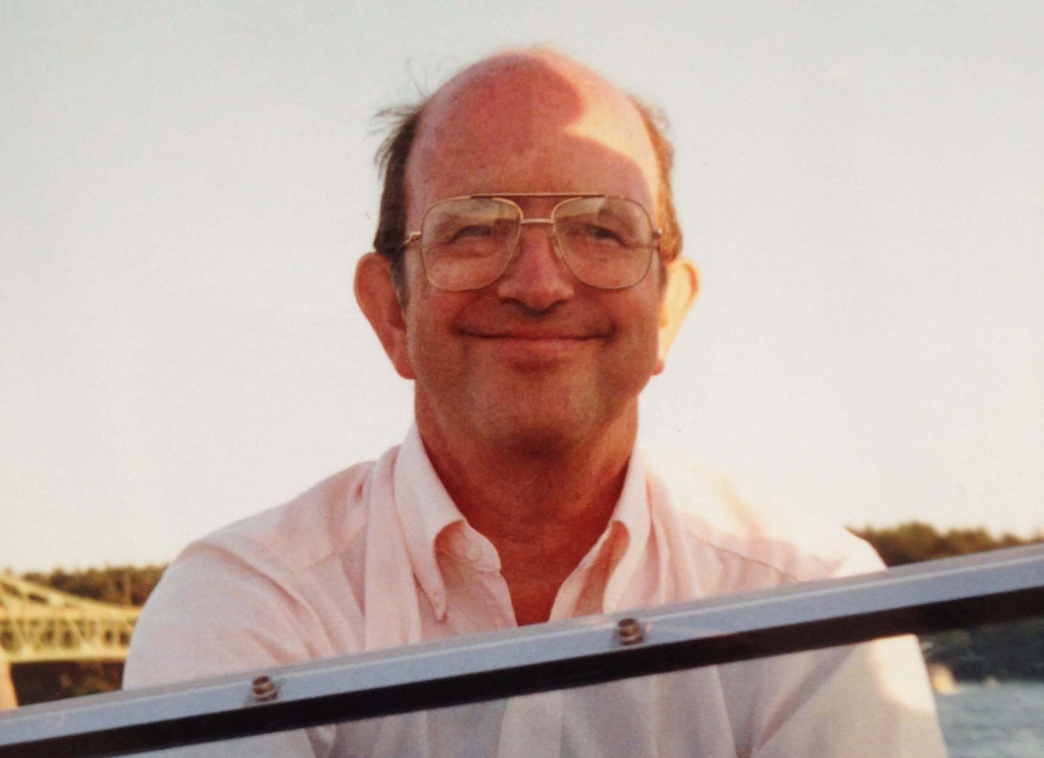 middle aged man smiling