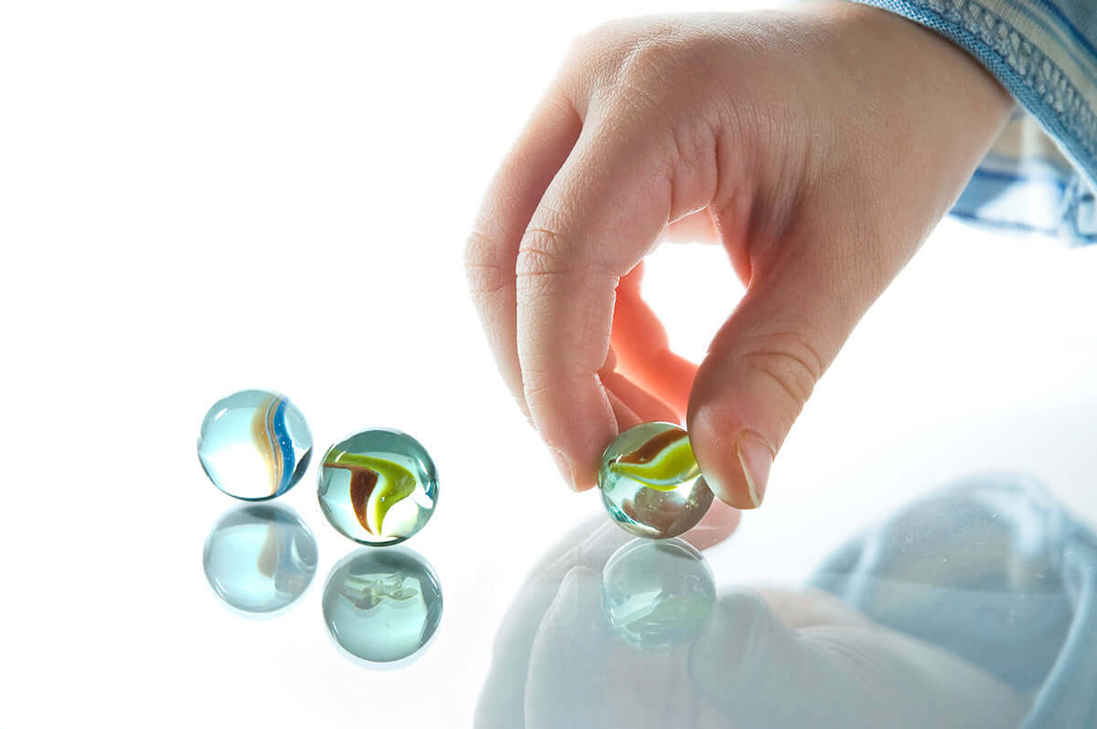 Playing with sphere marbles