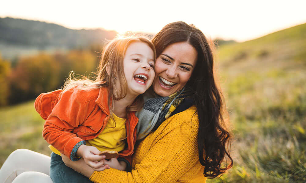 mother and daughter