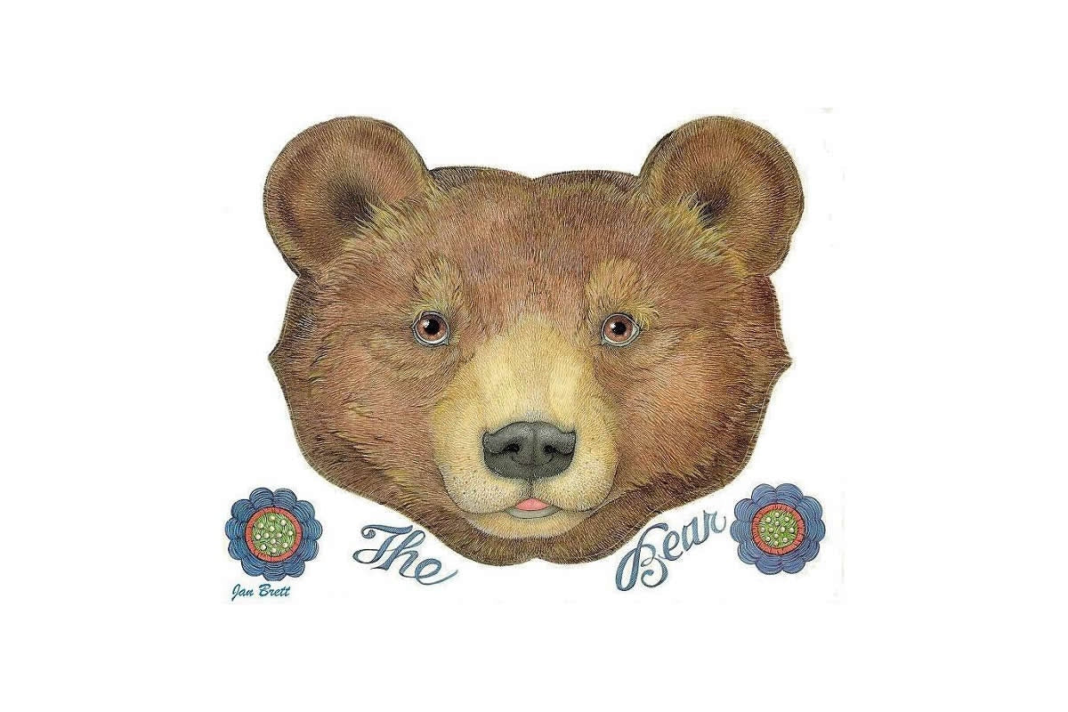 cartoon picture of a brown bear
