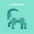 animation of goat with caption capricorn