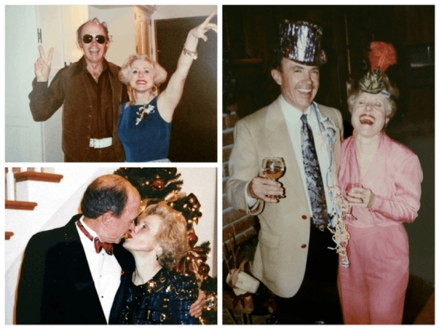 Old couples party photos