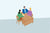 parents talking with teacher vector illustration