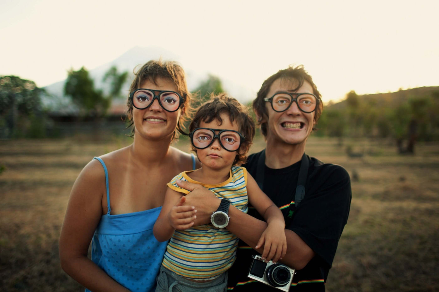 A family on vaccation