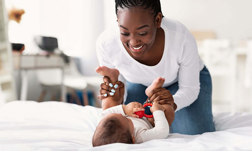 mother with new born