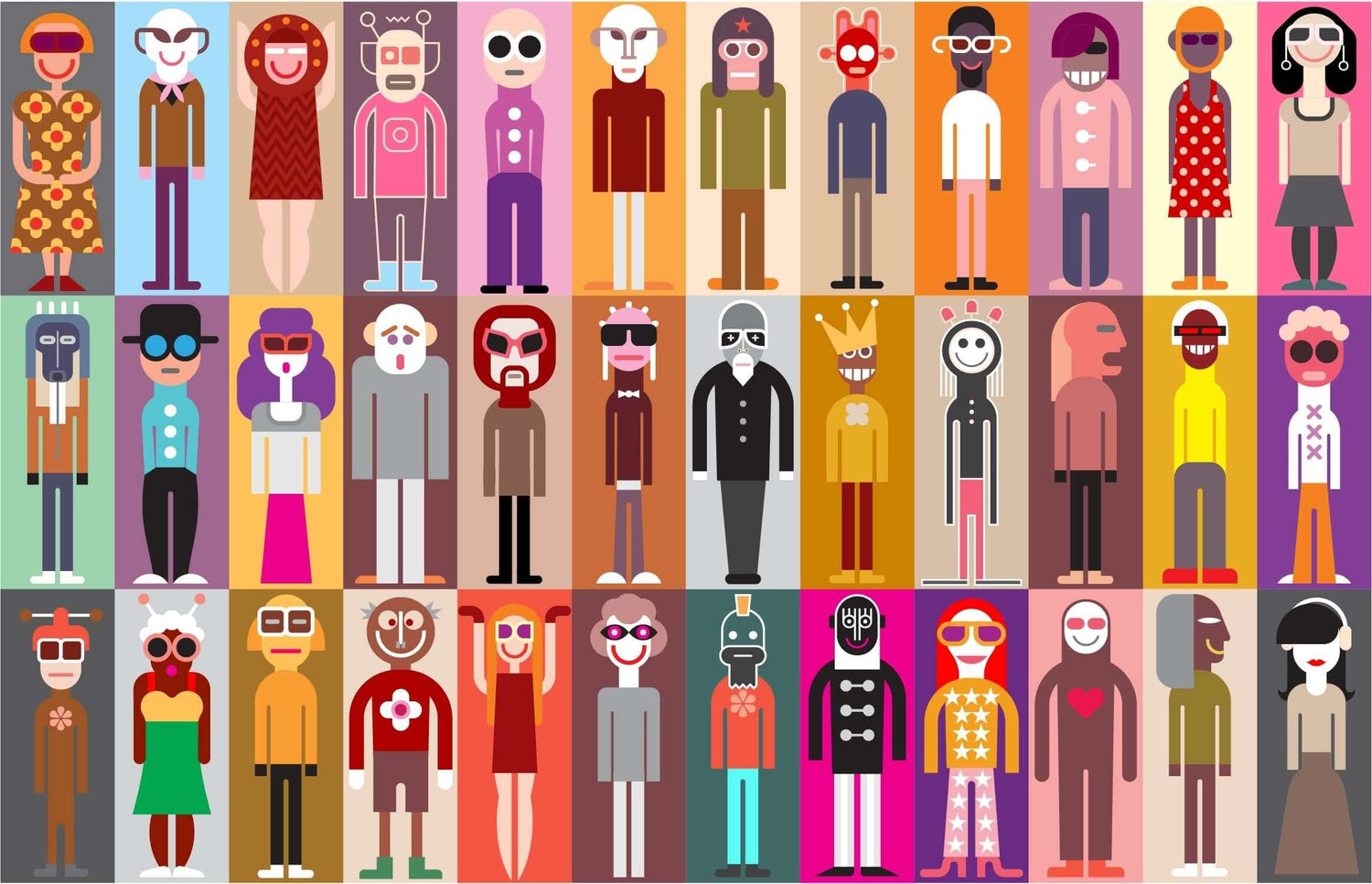 standing stock illustrations