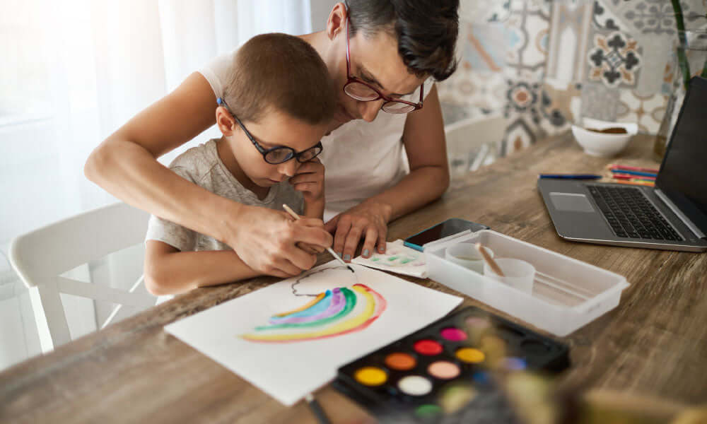 How to Make Art With Little Kids - Even if You Aren't Arty