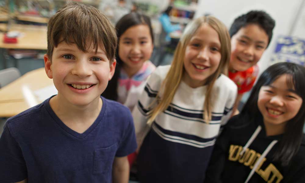 kids at school