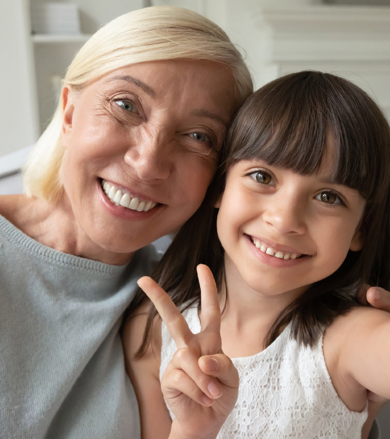 granddaughter and grandmother